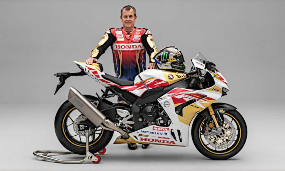 Honda unveils limited edition John McGuinness CBR1000RR-R Fireblade