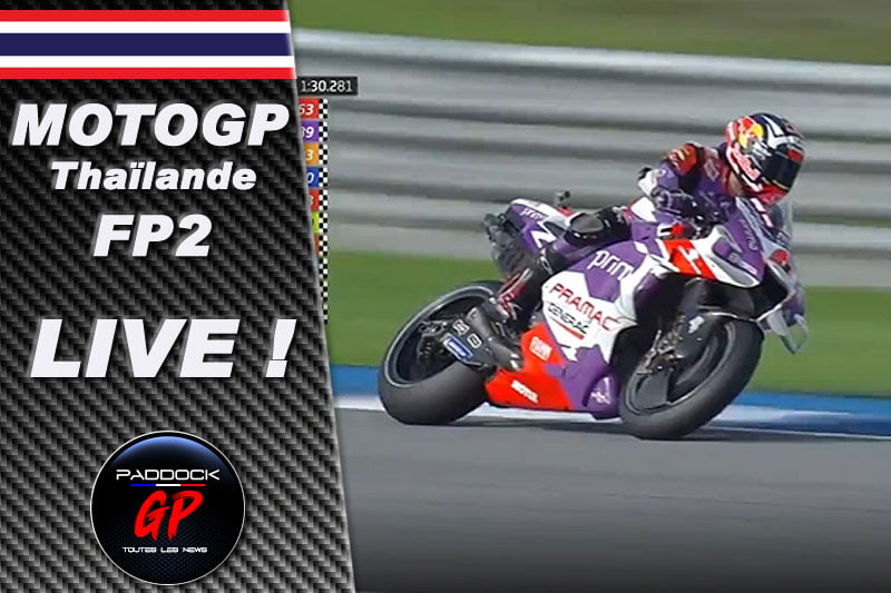 MotoGP Thailande FP2 LIVE : Johann Zarco finit la journée en leader