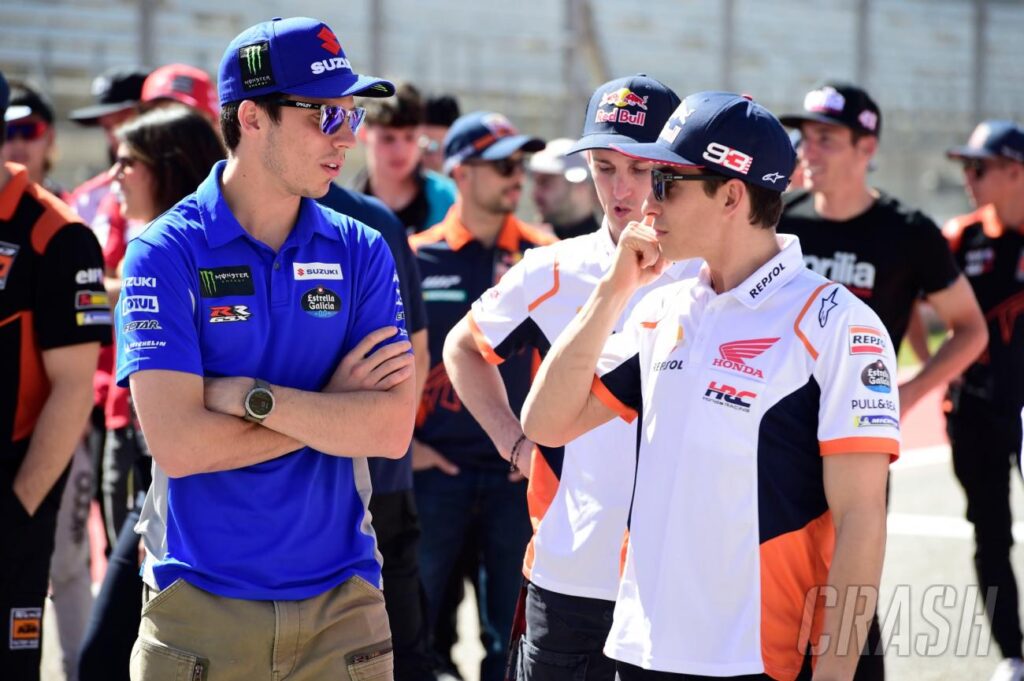 MotoGP: Joan Mir: Sharing garage with Marc Marquez 'a true challenge', calls him 'the best rider' | MotoGP