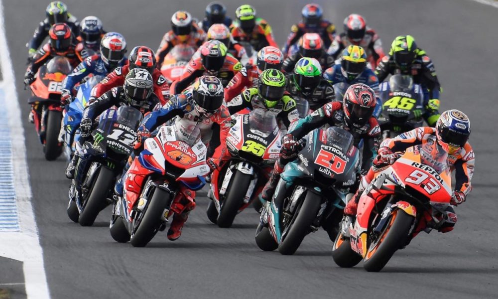 You can now train for Grands Prix at home with Moto Trainer!