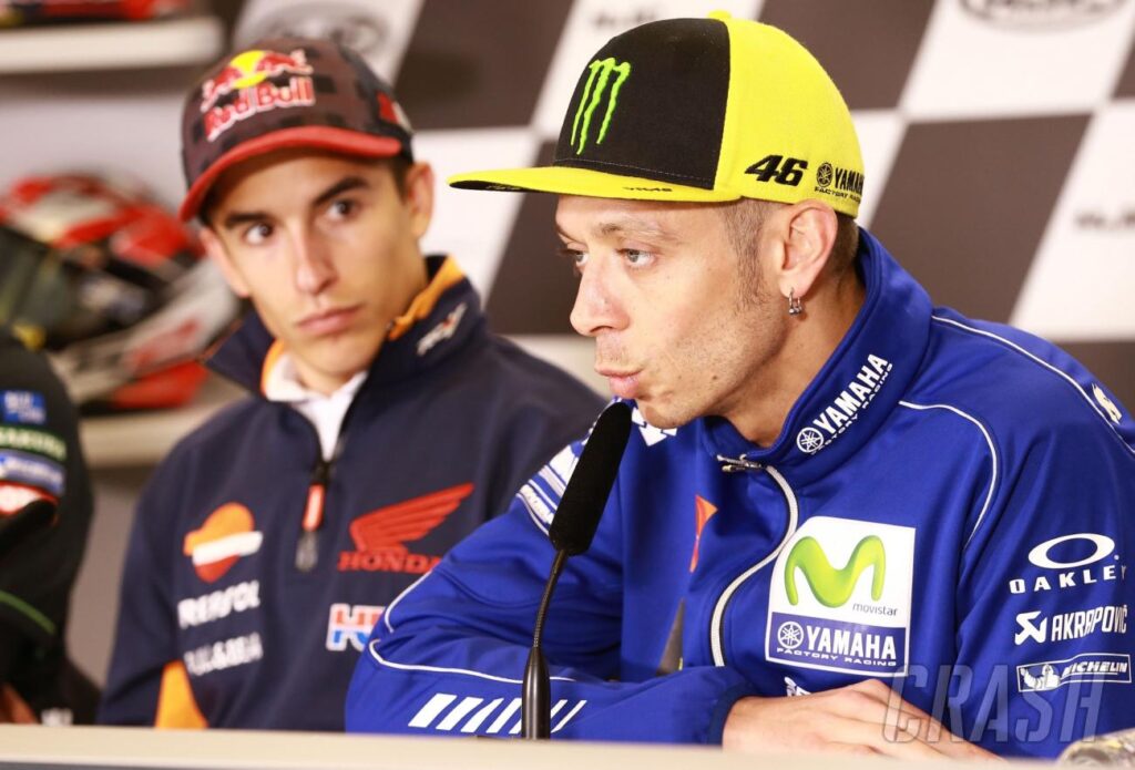 Why does Marc Marquez ride through pain?  “He wants to beat Valentino Rossi” |  MotoGP