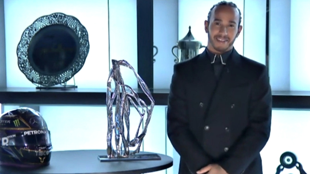 Lewis Hamilton wins BBC Sports Personality of the Year award