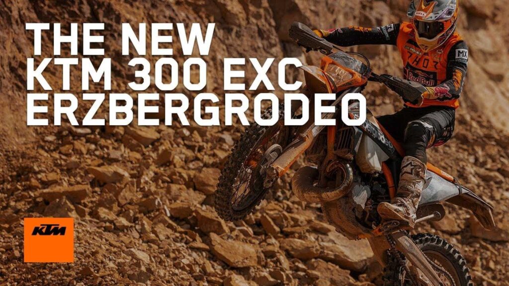 Watch KTM's Brand New 2022 300 EXC Erzbergrodeo In Action