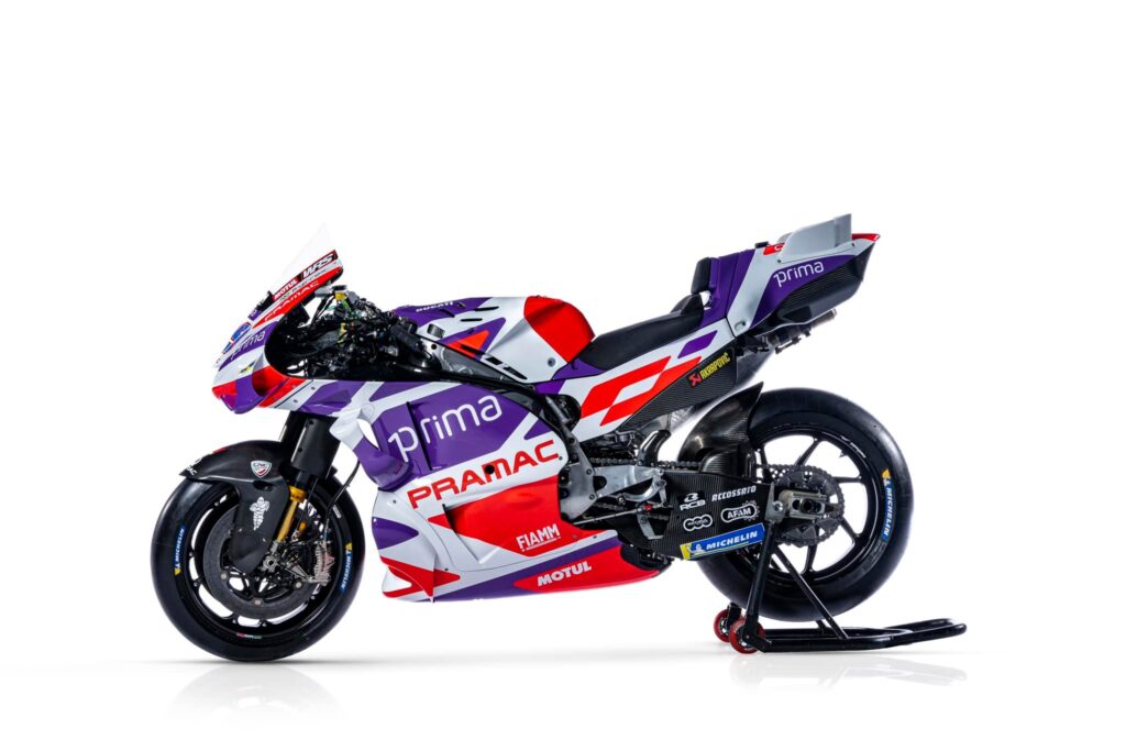 Pramac Racing launches refreshed 2023 MotoGP livery