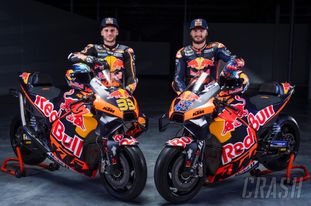 FIRST LOOK: 2023 Red Bull KTM MotoGP livery for Jack Miller and Brad Binder |  MotoGP