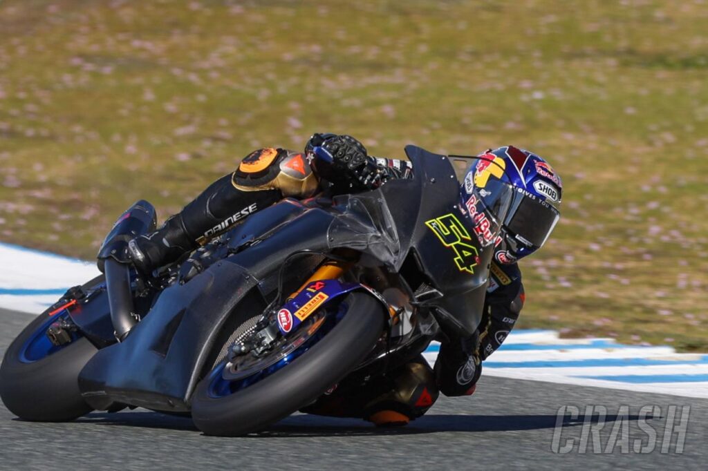 Jerez WorldSBK Test: Toprak Razgatlioglu fastest and aiming for lap record, Alvaro Bautista explains Crash |  World Superbikes