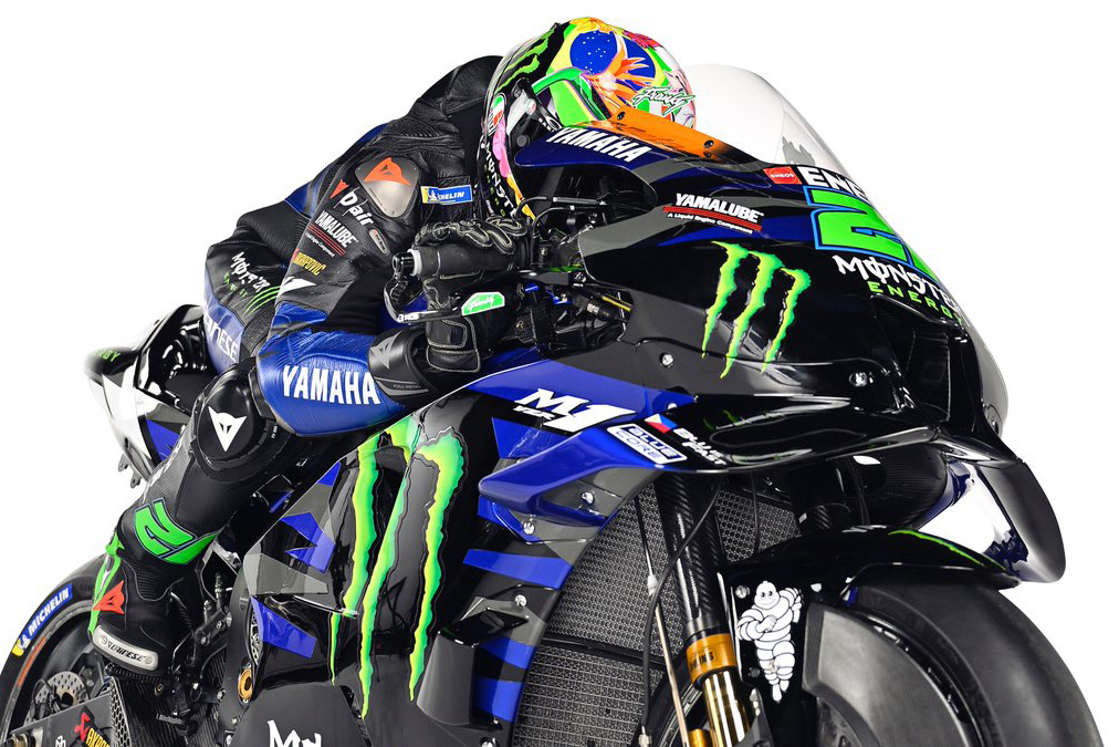 Yamaha reveals revised 'camouflage' MotoGP livery for 2023