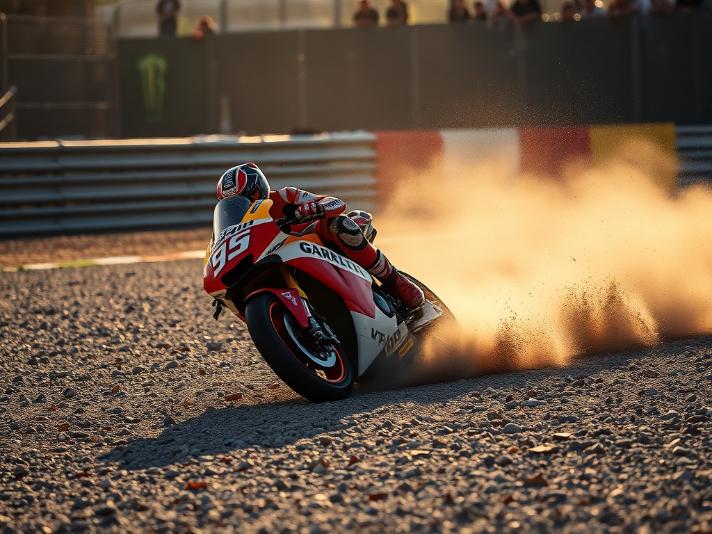 Marquez crashes at Jerez