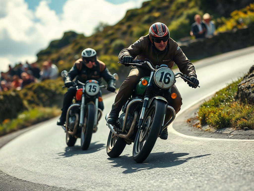 Dunlop and Loughlin Triumph