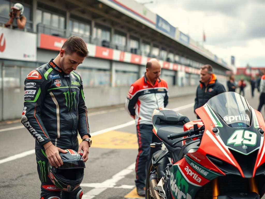 Aprilia Misano MotoGP meltdown